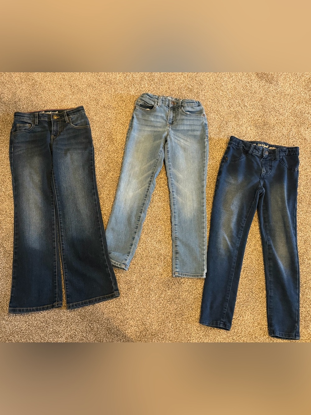 Girl’s Blue Denim Jean Lot - Picture 1 of 8